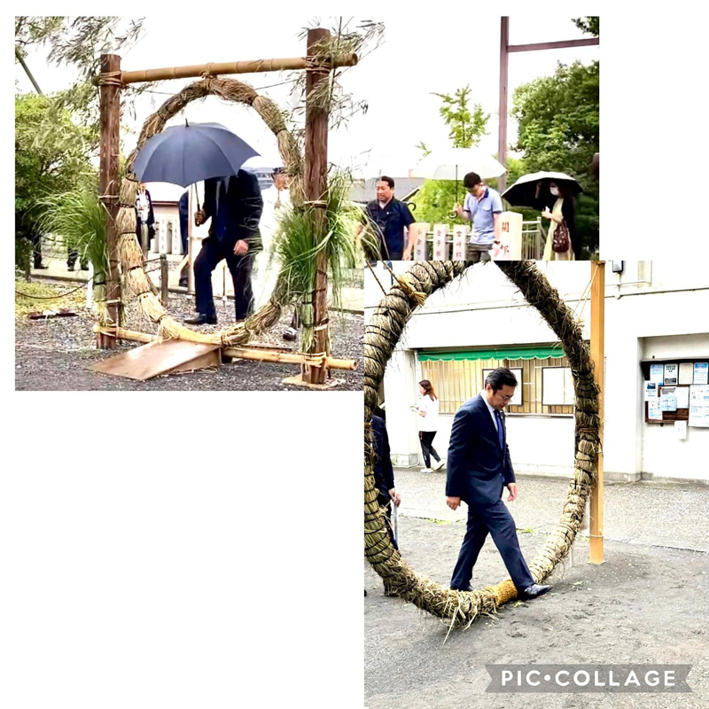 【夏越大祓】本牧神社、元町厳島神社へ