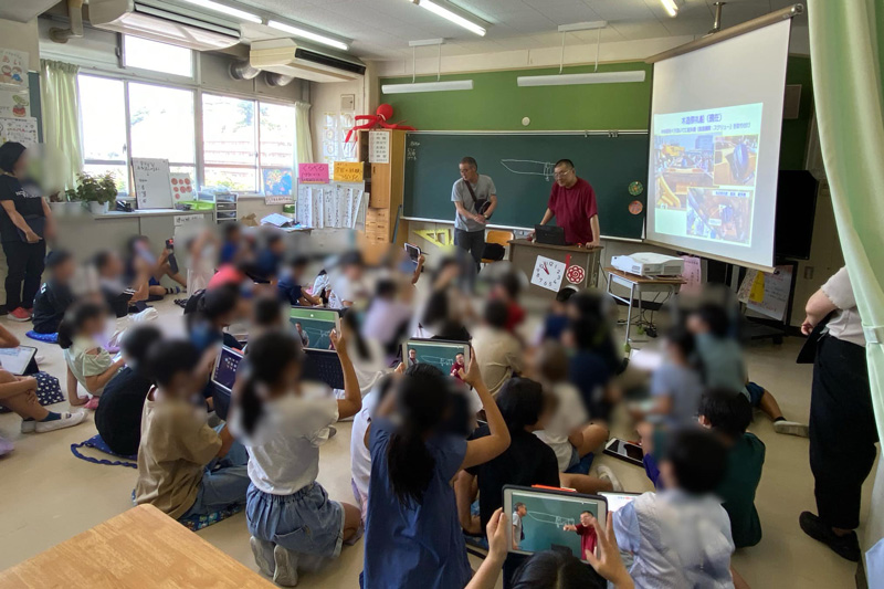 子ども達が暮らす地域の氏神様