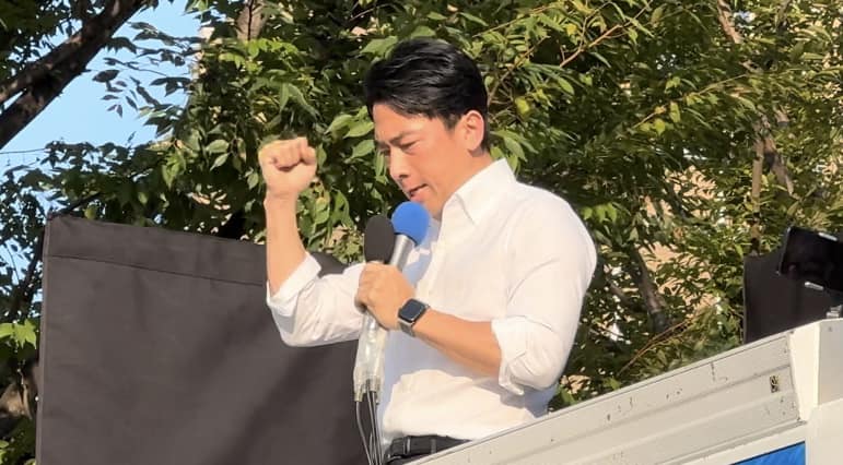 小泉進次郎　街頭演説！